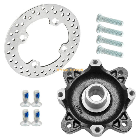 Polaris Ranger 800 Ranger Crew 800 Front Wheel Hub & Disc Rotor (2009–2014)