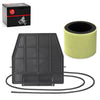 Kawasaki Bayou 220 KLF220A Air Filter & Air Box Lid Seal (1988–2002)
