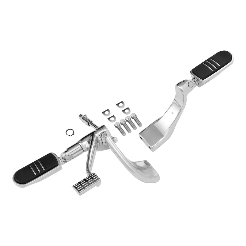 Harley Sportster 883 1200 Chrome Mid Control Kit Foot Pegs (2014-2022)