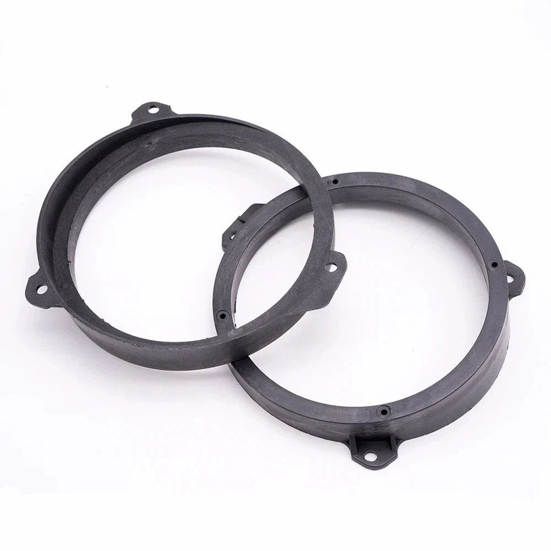 Subaru Forester 6.5" Black Front Door Speaker Spacers