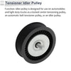 Mercedes-Benz M-Class (2005-2011) 1 x Black Drive Belt Idler Pulley