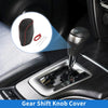 Hyundai Tucson 2010-2013 - Pebbled Black Red Car Gear Shift Knob Cover