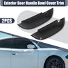 Dodge Charger 2 x Car Exterior Outer Door Handle Bowl Cover Trim (2011-2020)