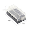 Universal Vehicles 4-Way Compact Fuse Box 30A DC 32V