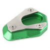 Kawasaki ZX-6R, NINJA 636 (2009-2017) - Green Kickstand Foot Pad