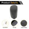 Honda Civic (2016-2021) Black Beige Faux Leather Car Gear Shift Knob Cover