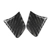 Audi A6 A7 Carbon Fiber Black Steering Wheel Panel Cover Trim (2012-2018)