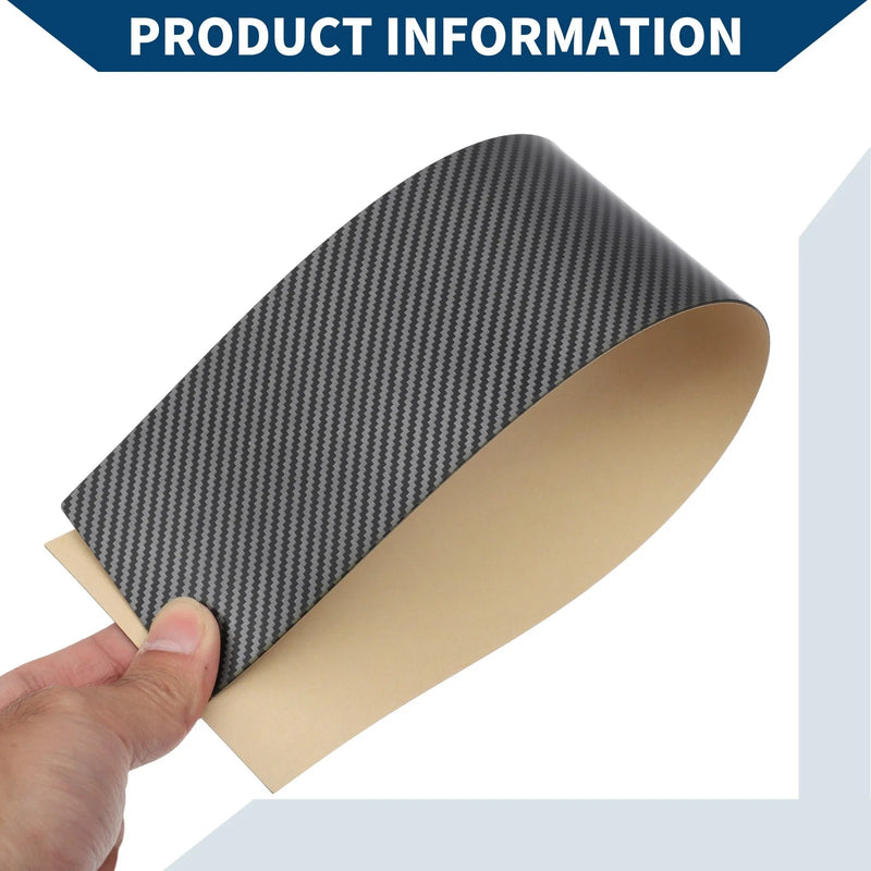 Ford Expedition (2018-2023) Carbon Fiber Black 6 Pcs Door Pillar Window Trim