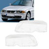 BMW 3 Series E46 M3 Front Headlight Lens Covers (2000-2006)