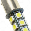 Caravan Car 12V BA15D LED 18 SMD Cool White Light Globes