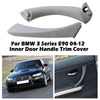 BMW E90 328i Gray Inner & Outer Door Handle Trim Cover (2007-2013)