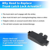 Peugeot 206 SW Rear Trunk Latch Lock Actuator (2002-2010)