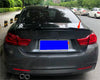 BMW 4 Series F32 Coupe Rear M4 Style Spoiler Wing Glossy Black (2014-2020)