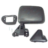 Toyota Hilux 1983-2004 LHS Left Passenger LH Black Manual Door Mirror