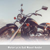 Make Model 2pcs 25mm Motorcycle Ball Mount Holder Ball Adapter with M6 Bolt