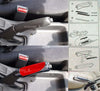 Chevrolet Suzuki Isuzu Handbrake Cover Chrome/White Carbon
