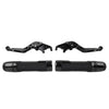 Yamaha FJR XJR 1300 Black Brake Clutch Lever Grip Set (2001-2008)