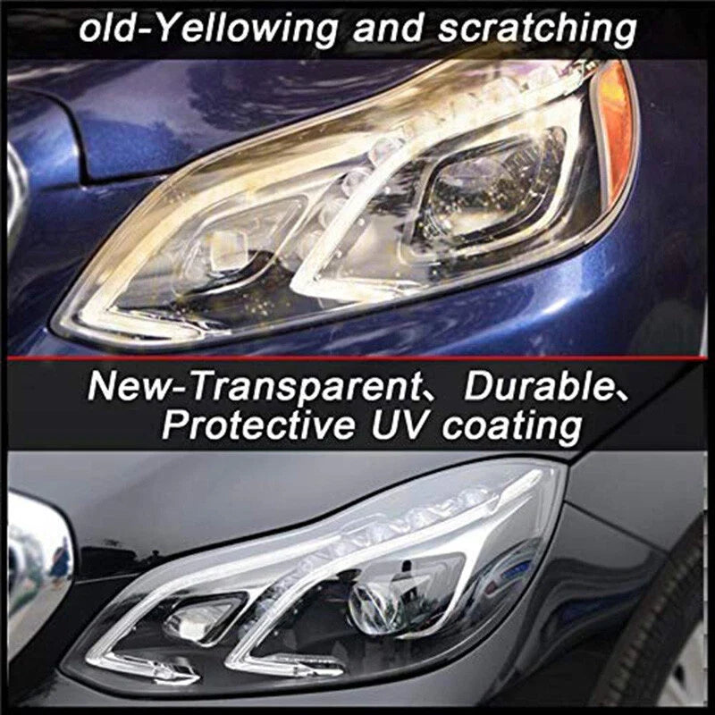 Benz W212 E-Class E350 Headlight Clear Lens Cover Left Side (2014-2016)