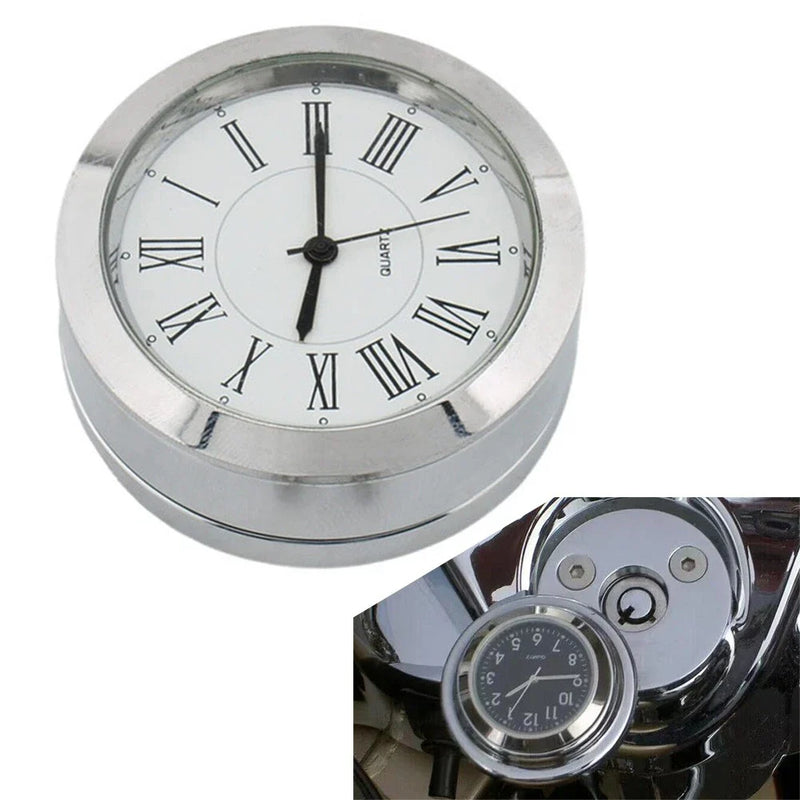 Harley Road King 45mm Aluminum Front Fork Lock Clock Cover Chrome (1994-2024)