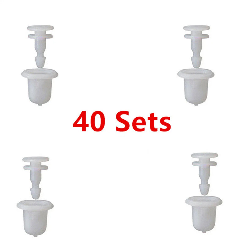 Nissan Frontier 40 x Car Wheel Arch Fender Flare Liner Clips (2001-2023)