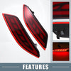 Honda HR-V Rear Bumper Reflector LED Brake Turn Signal Lights (2016-2021)