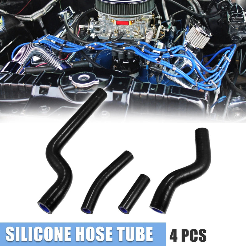Yamaha YZ250 YZ 250 4 x Black Silicone Radiator Coolant Hose Pipe Tubing