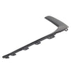 Audi A6 C8 S6 Left Front Bumper Side Molding Trim Glossy Black (2019-2024)