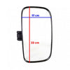 Side Exterior Mirror Rear View Pair Fits Hino Hitech Ranger Truck 1989-99