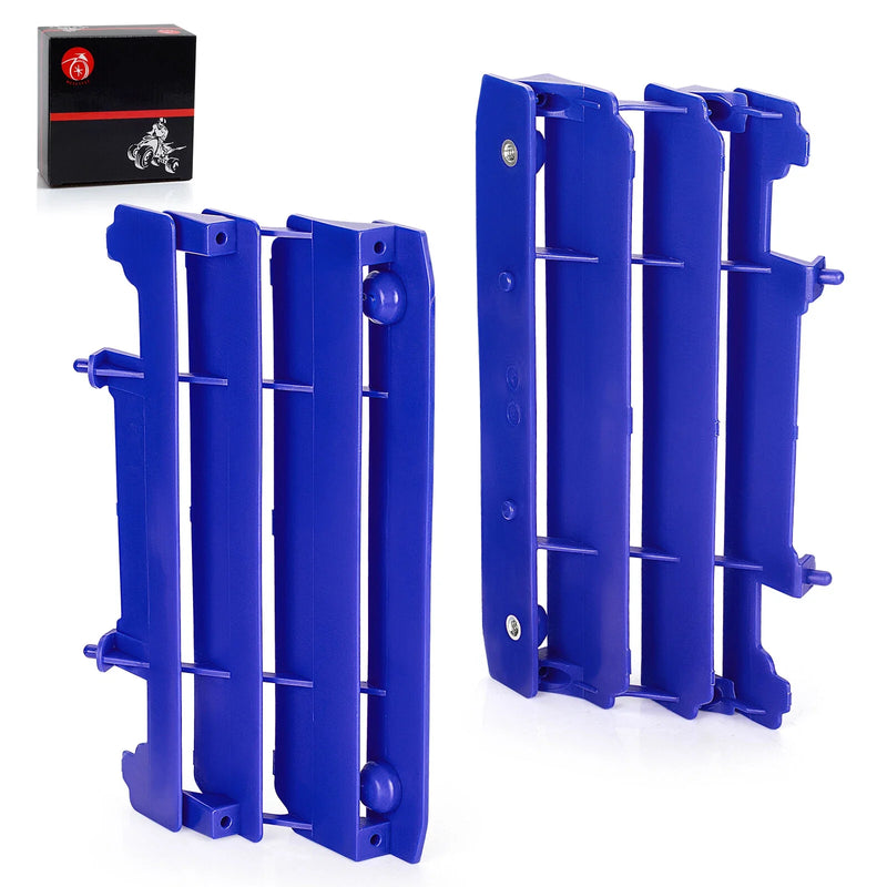 Yamaha YZ125 YZ250 Radiator Guards Grill Blue 2 x (2006–2021)