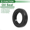 Oil Seal 30x50x10mm TG4 Lip Seal Ring Rotary Shaft NBR Rubber 5 Pcs