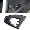 Audi TT TTRS Carbon Fiber Black Interior Door Lock Button Cover Trim (2008-2014)