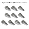 10 x INLINE RATCHET Wire Strainer Tensioners - Bulk Deal