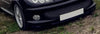 Peugeot 206 (2000-2010) 2 Piece Pcs Euro Spoiler Front Bumper Splitter