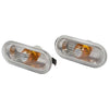 Seat Altea Clear Front Fender Side Marker Indicator Lights (2004–2015)