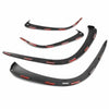 Mercedes Benz GLE W167 V167 4x Fog Light Eyelid Cover Trim (2019-2023)