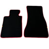 BMW Z4 Series E86 Coupe (2003-2008) Red Trim AutoWin Black Floor Mats