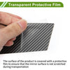 BMW 1-Series (2008-2016) Carbon Fiber Pattern Black 6 x Door Pillar Window Trim