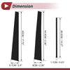 Lexus GS 6 Pcs Black Door Pillar Window Trim (1998-2005)