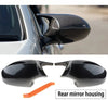 BMW E90 E92 E93 2 x M3 Style Carbon Side Mirror Cover Caps (2005–2013)
