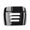 Harley Tri Glide FLHTCUTG Glossy Black Tail Light Covers (2009-2022)