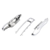 Porsche Panamera Cayenne Silver Tone Key Cover Fob Shell (2010-2023)