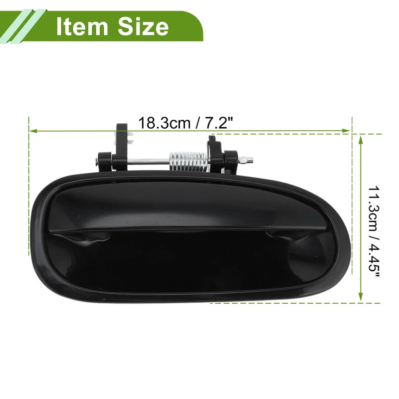 Honda Civic (1996-2000) Black Rear Right Exterior Door Handle