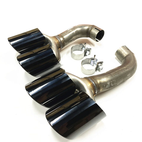 BMW X3M X4M Rear Bumper Exhaust Tips (2018-2020)