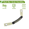 Jeep Wrangler (2018-2030) Black Beige Roll Bar Grab Handles