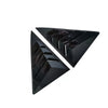 Toyota Camry 2 x Glossy Black Side Window Louver Shutter Cover (2012–2017)