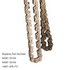 Yamaha YFM 25R, CRF 230, FTR 223, SH300, NSS 250, NSS 300 Timing Chain (2000-2023)