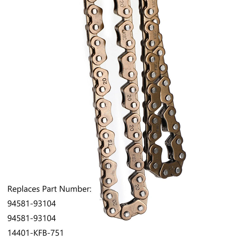 Yamaha YFM 25R, CRF 230, FTR 223, SH300, NSS 250, NSS 300 Timing Chain (2000-2023)