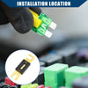 Car, Motorcycle, Boat - Gold Tone, Black 5 x Mini ANL 125A Fuses