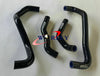 Honda ATC250R Aluminum Radiator + Black Hose (1985-1986)