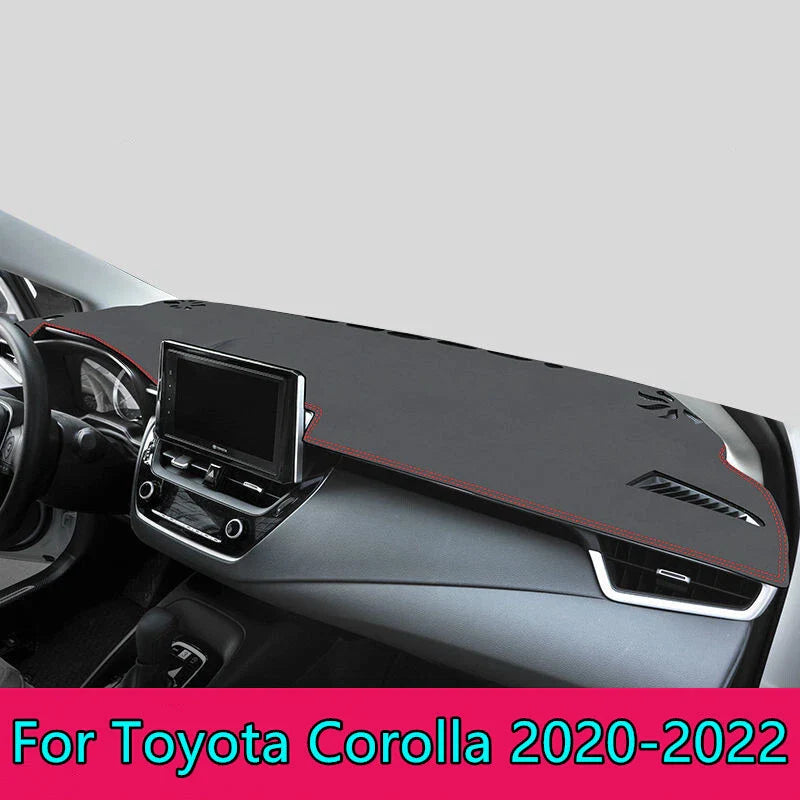Toyota Corolla Leather Pad Dashboard Cover Non-Slip Mat Dashmat (2020–2022)